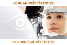 Le bilan preoperatoire en chirurgie refractive : Lasik et pkr